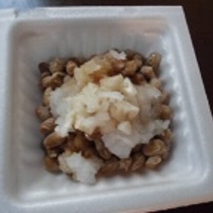 大根おろしでさっぱり食べる納豆もおいしいですね。
簡単に作れるのもうれしいです♪